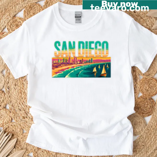 San Diego themed T-shirt