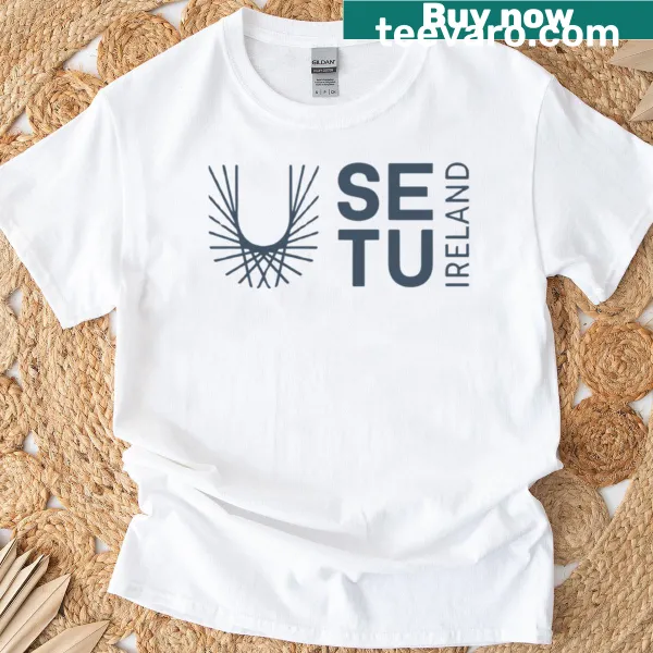 T-shirt featuring the Setu South East Technological University logo