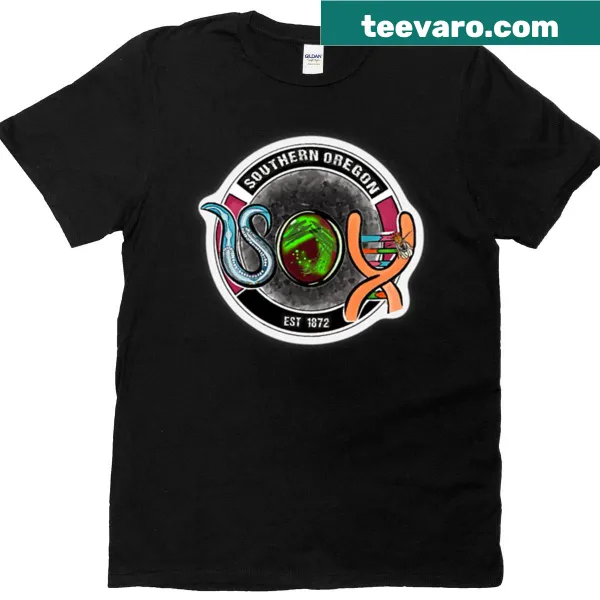 Southern Oregon University Biology logo T-shirt