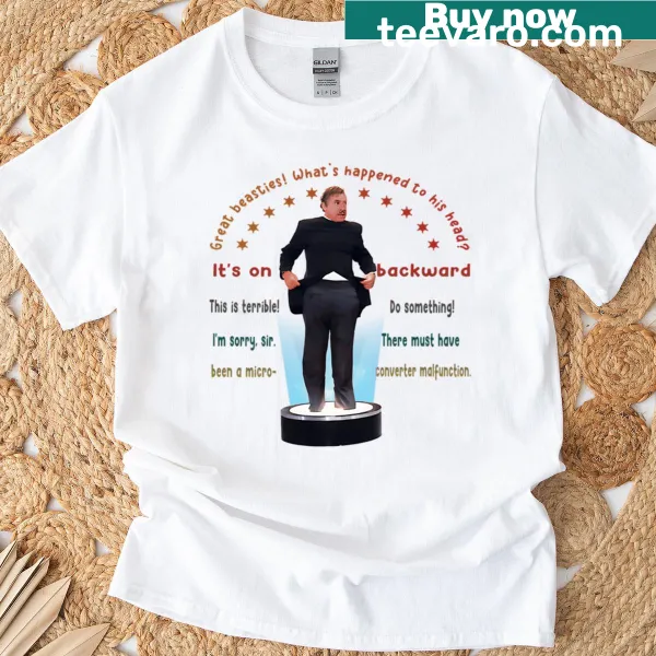 T-shirt featuring a funny quote from Spaceballs in playful typography