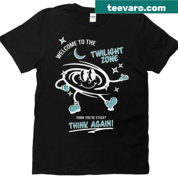 Twilight Zone T-shirt featuring playful graphic elements
