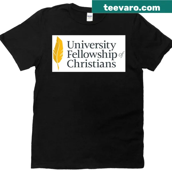Oversized University Fellowship of Christians T-shirt with logo