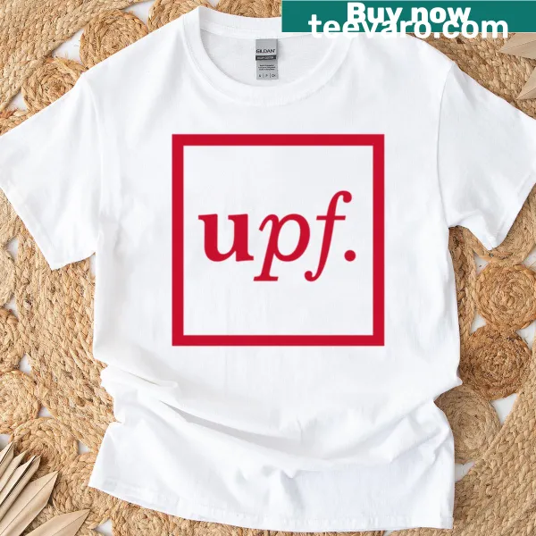 Minimalist Upf oversized T-shirt with bold text