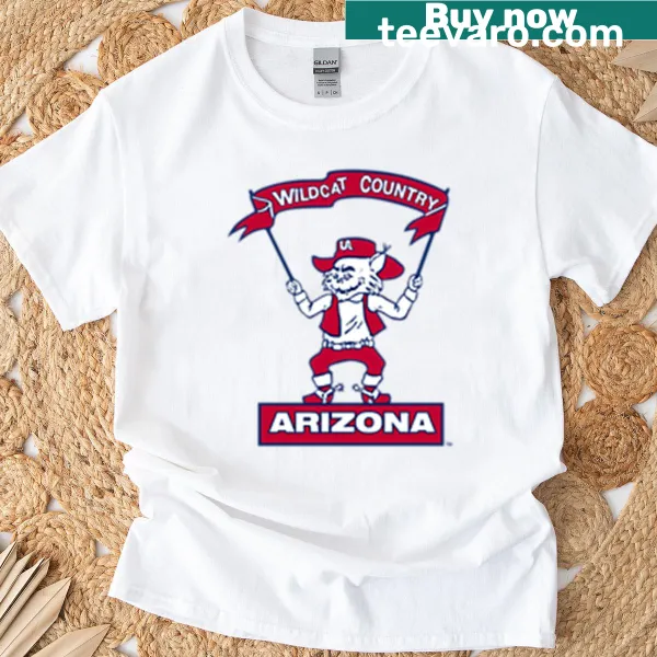 Vintage Arizona logo graphic on a classic T-shirt