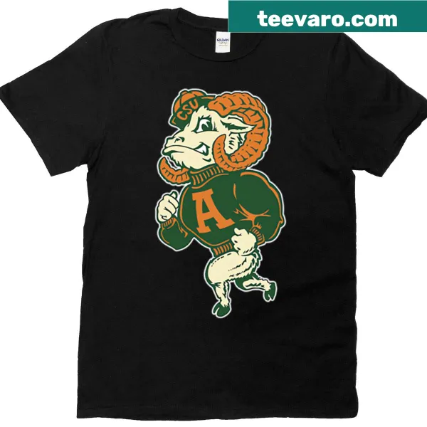 Vintage Colorado State University Aggies logo t-shirt