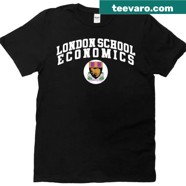 Vintage London School of Economics T-shirt with LSE logo.