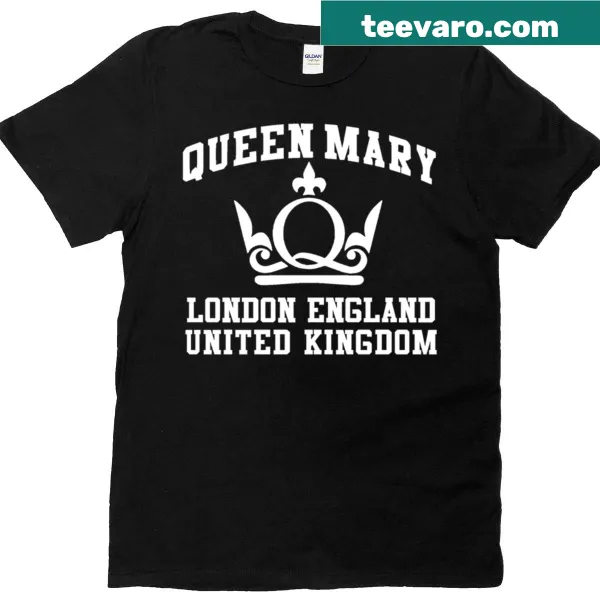 Vintage Queen Mary University London T-shirt with classic logo