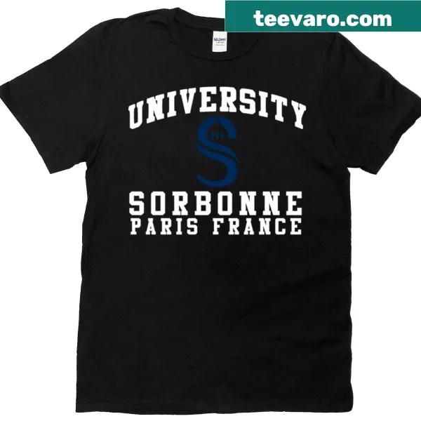 Vintage Sorbonne University T-shirt with classic logo