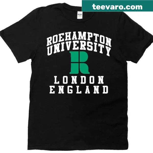 Vintage University of Roehampton t-shirt with university emblem