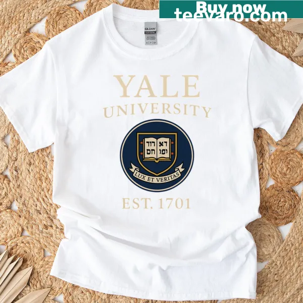 Vintage Yale University t-shirt with collegiate logo