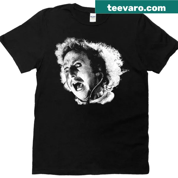 T-shirt featuring an illustration of Gene Wilder in Young Frankenstein