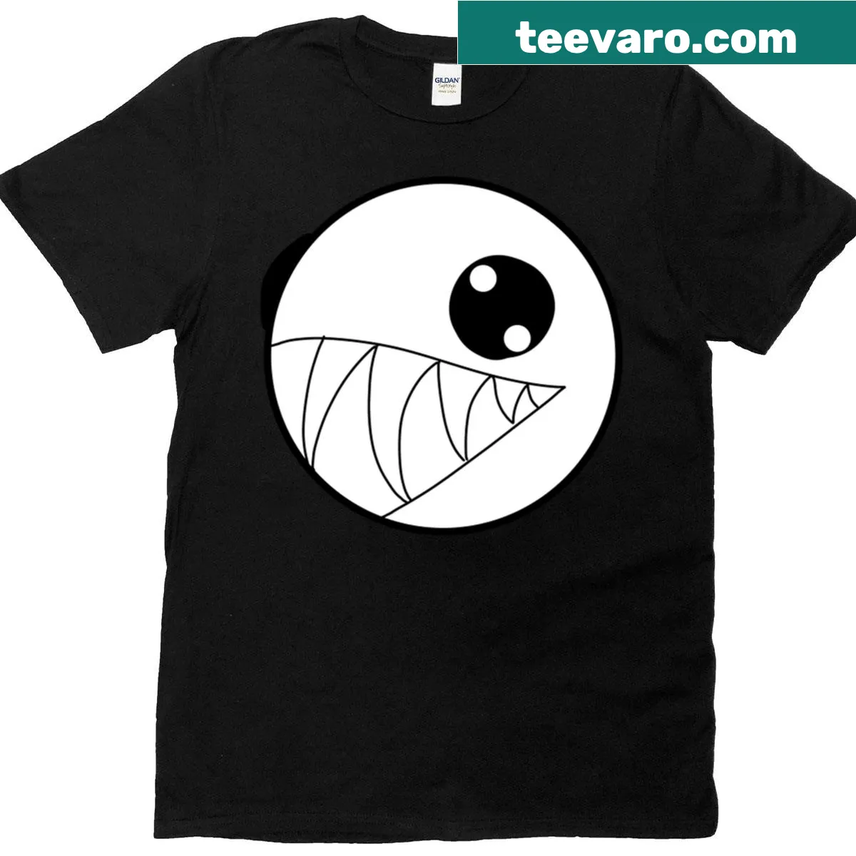 Simple t-shirt with the word 'Bubble' in playful typography — on a men's t-shirt