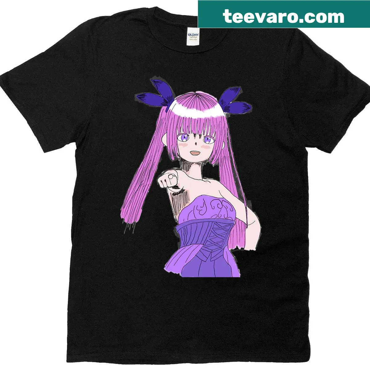 Dynamic typography design on Energetic Girl T-shirt promoting fitness — on a men's t-shirt