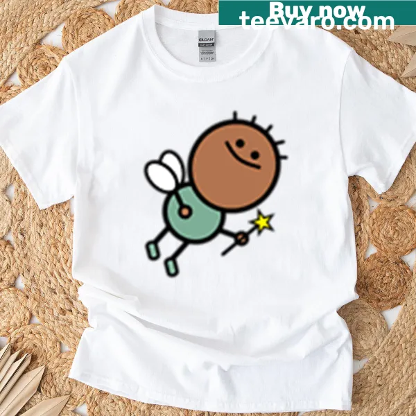Illustrated Fairy Bodhi t-shirt with nature-themed design