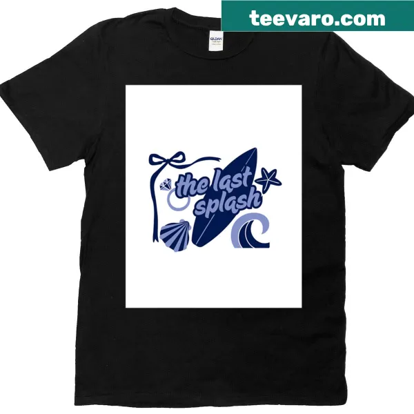 Bachelorette t-shirt with summer splash design