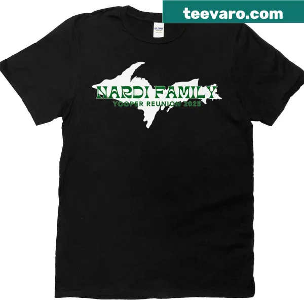 Vintage graphic on Nardi Family Yooper Reunion t-shirt