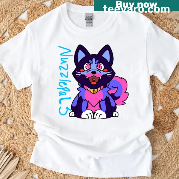 Cute cartoon Shiba Inu character T-shirt for kids