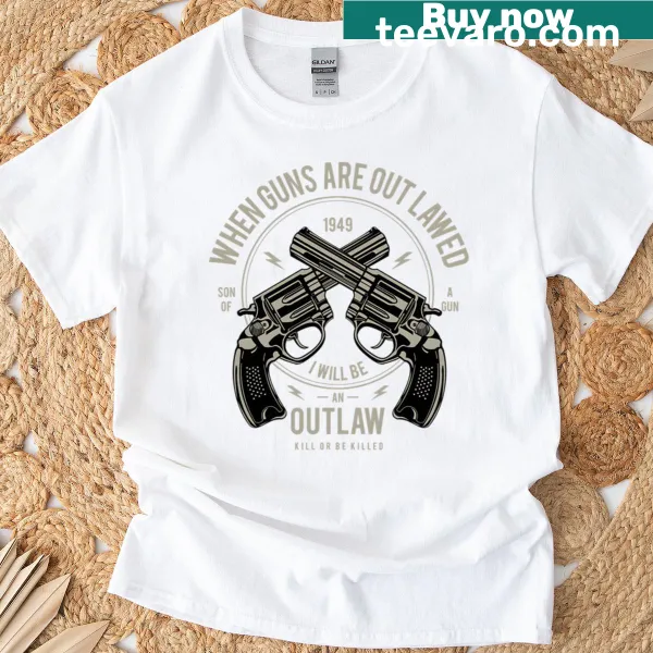 Outlaw Spirit 1949 Freedom graphic tee with bold typography