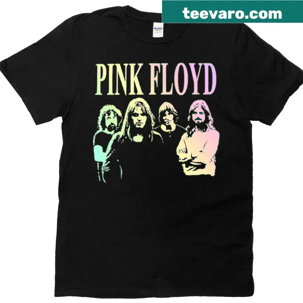 Retro T-shirt featuring a design inspired by Pink Floyd