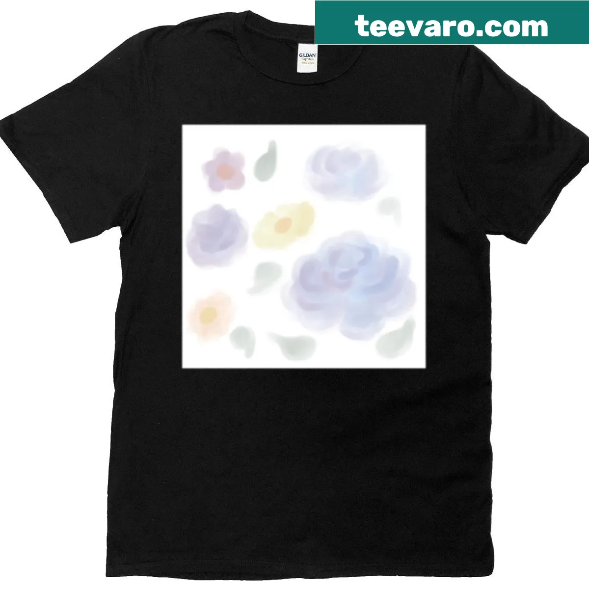 Floral illustration t-shirt celebrating nature's beauty — on a men's t-shirt