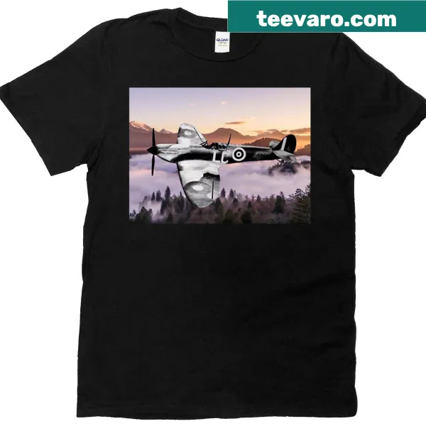 Bold T-shirt featuring 'Spitfire' in striking typography design.