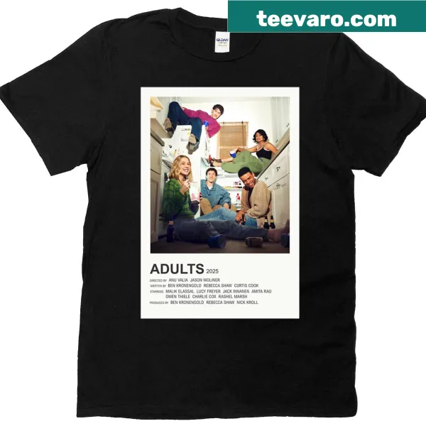 T-shirt with a nostalgic graphic inspired by classic posters