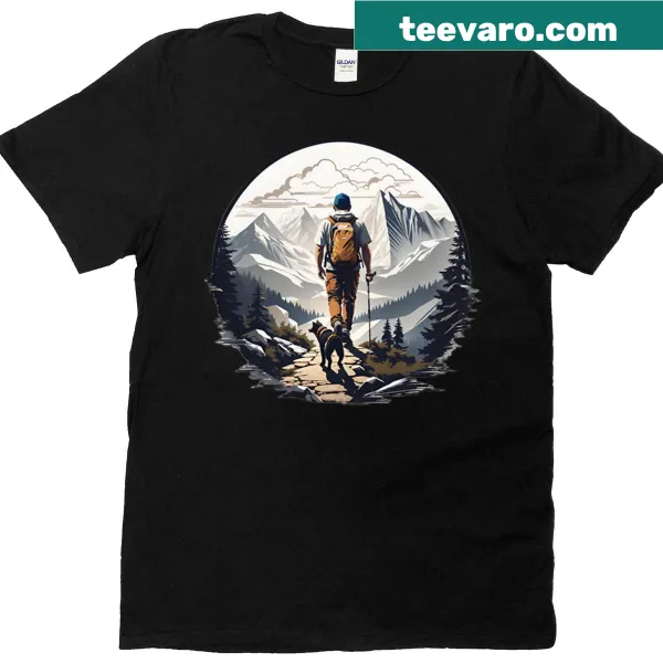 T-shirt with playful design of friendship and adventure