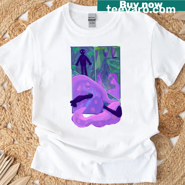 T-shirt with the phrase 'Calm Until The End' in a relaxed font