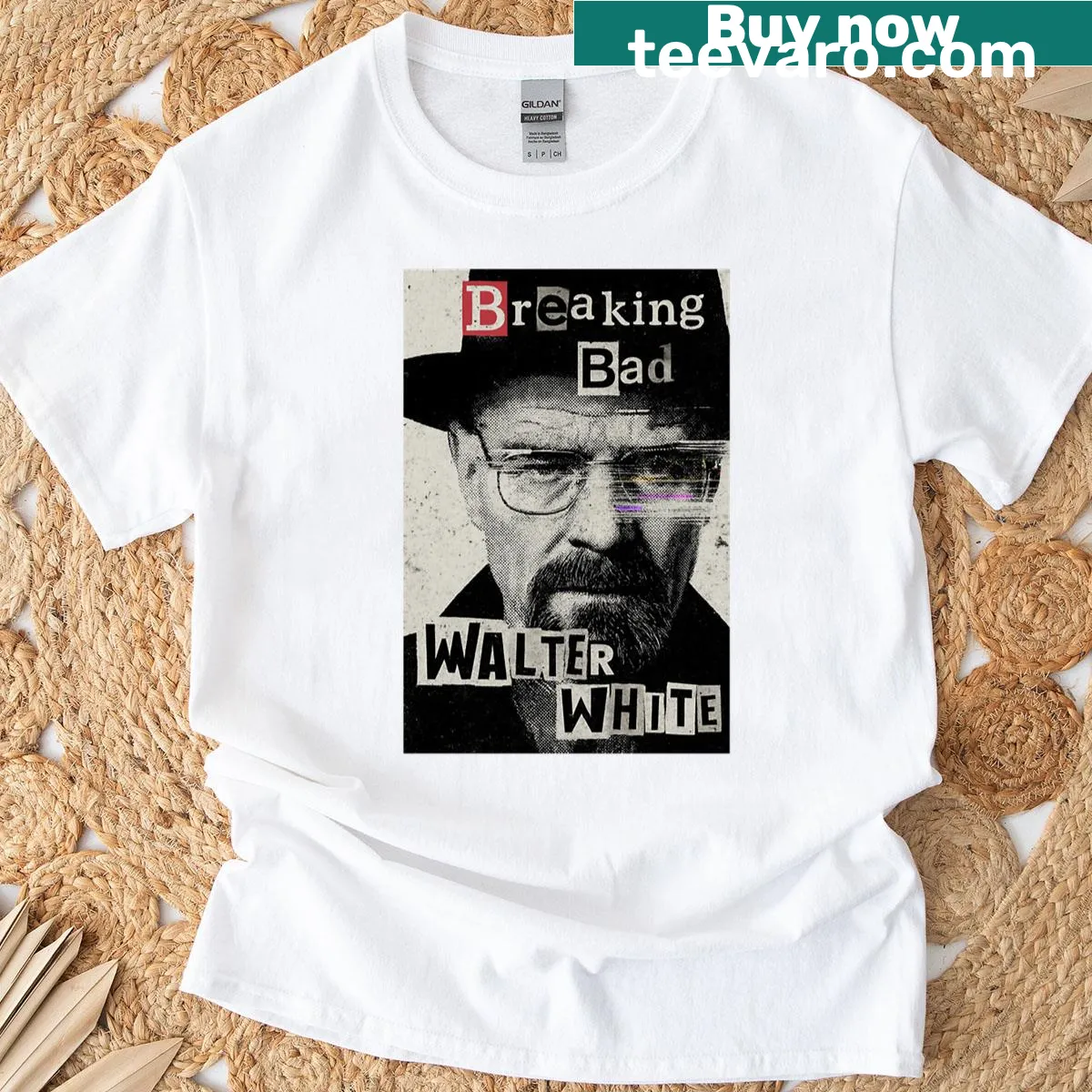 Grunge-style T-shirt for chemistry teachers with antihero graphic — on a men's t-shirt