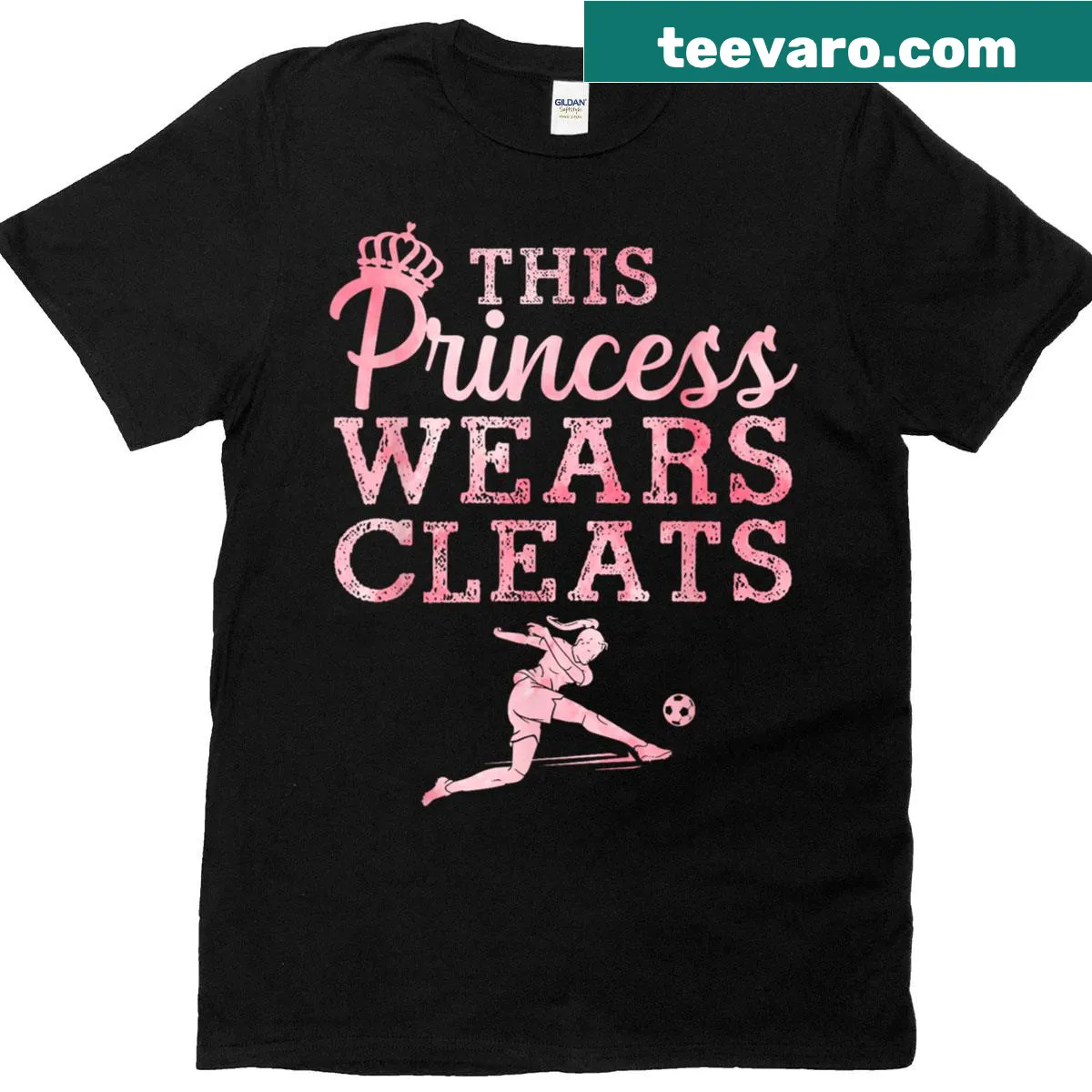 Soccer-themed t-shirt featuring a goalie in action — on a men's t-shirt