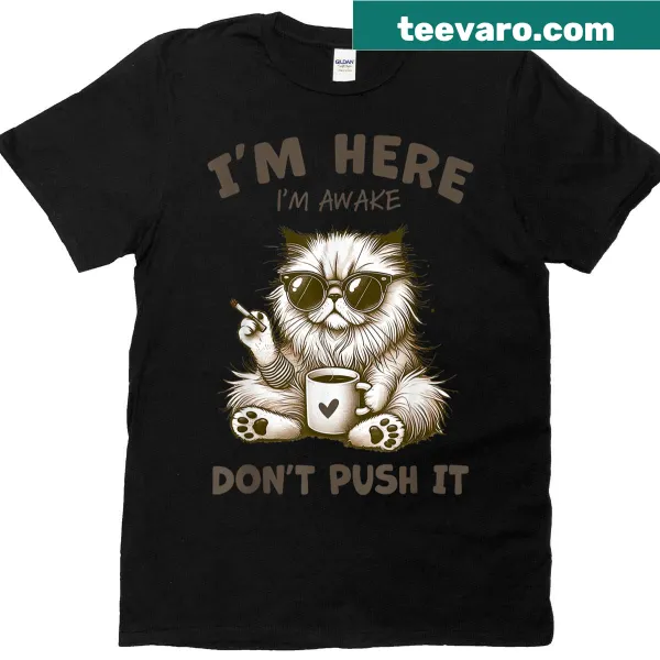 Funny T-shirt featuring sassy kittens for cat lovers