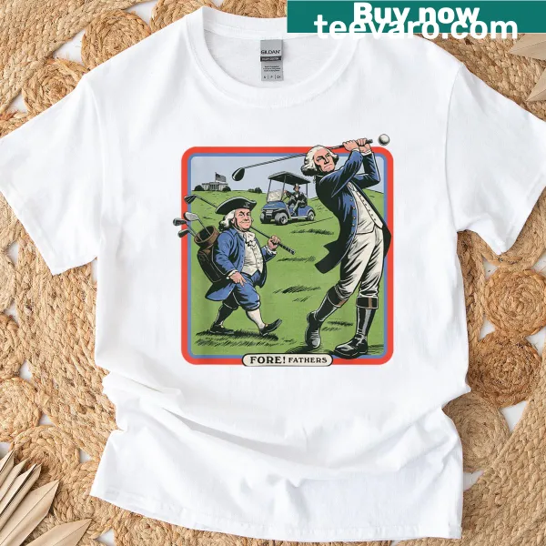 Typographic design celebrating fathers on a T-shirt