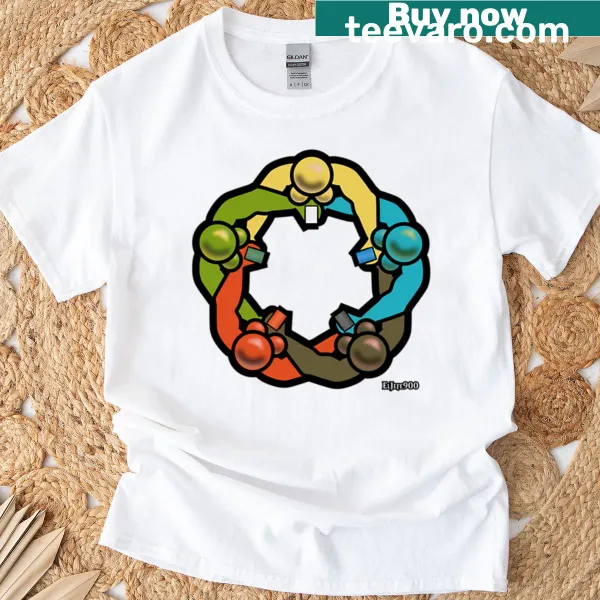 Graphic T-shirt featuring ladies playing Magic: The Gathering