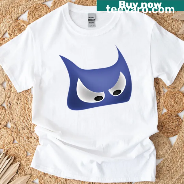 Illustrated T-shirt featuring a playful Little Purple Devil