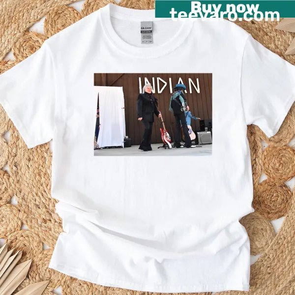 Illustrative T-shirt featuring Marty Stuart's iconic photograph