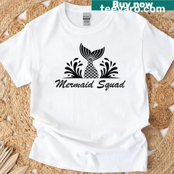 Whimsical mermaid design for birthday celebration with matching theme