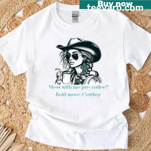 Bold 'Mess With Me' graphic T-shirt