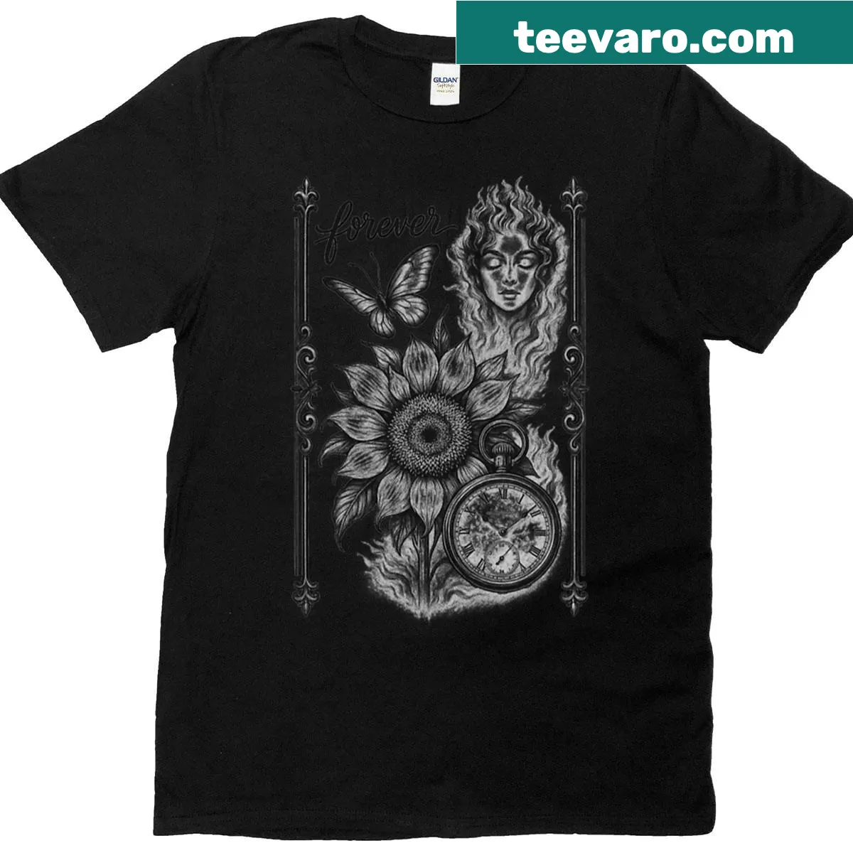 Sentimental T-shirt with the phrase 'My Forever'. — on a men's t-shirt