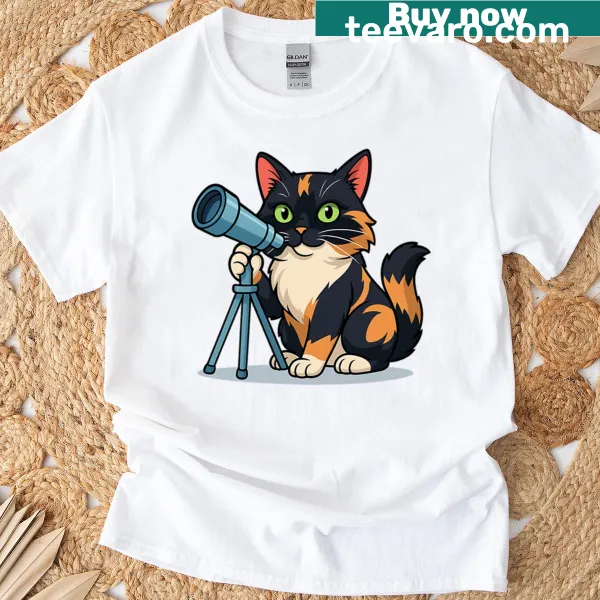 Cartoon graphic of a space cadet on a fun T-shirt.