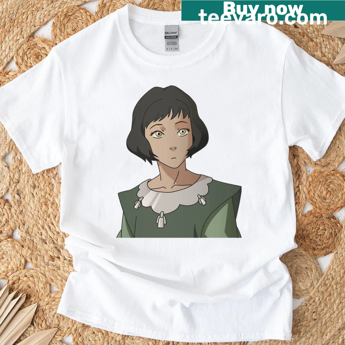 Emotive Opal Beifong graphic from The Legend Of Korra. — on a men's t-shirt