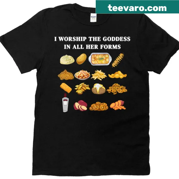 Humorous design for potato lovers T-shirt