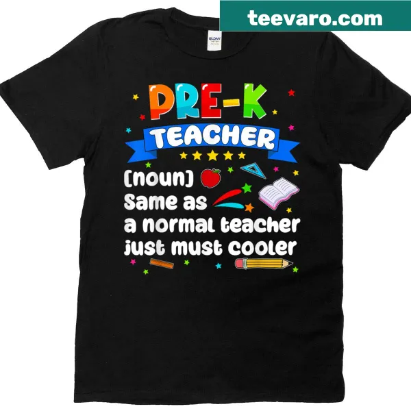 T-shirt for Pre-k teachers on first day of school