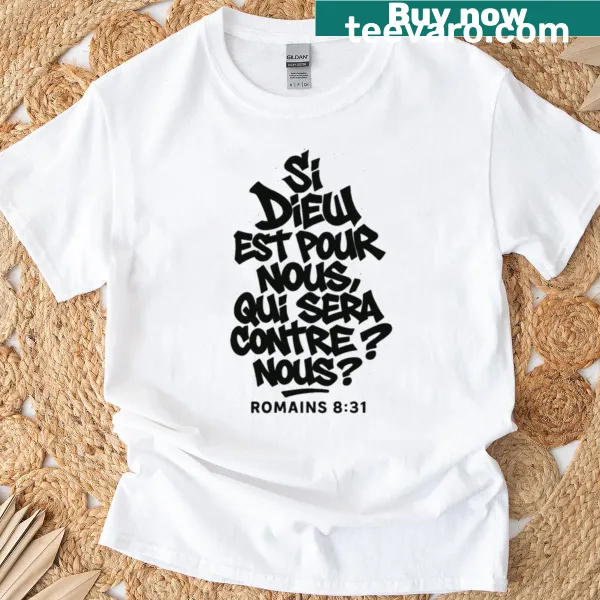 Minimalist typographic T-shirt with the number 831