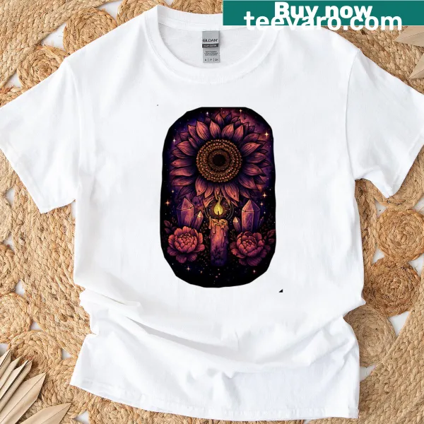 Illustrative design of blooming flowers symbolizing growth and spirituality