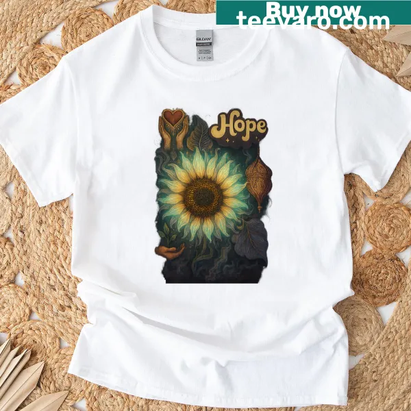 Sunflower graphic symbolizing joy and renewal