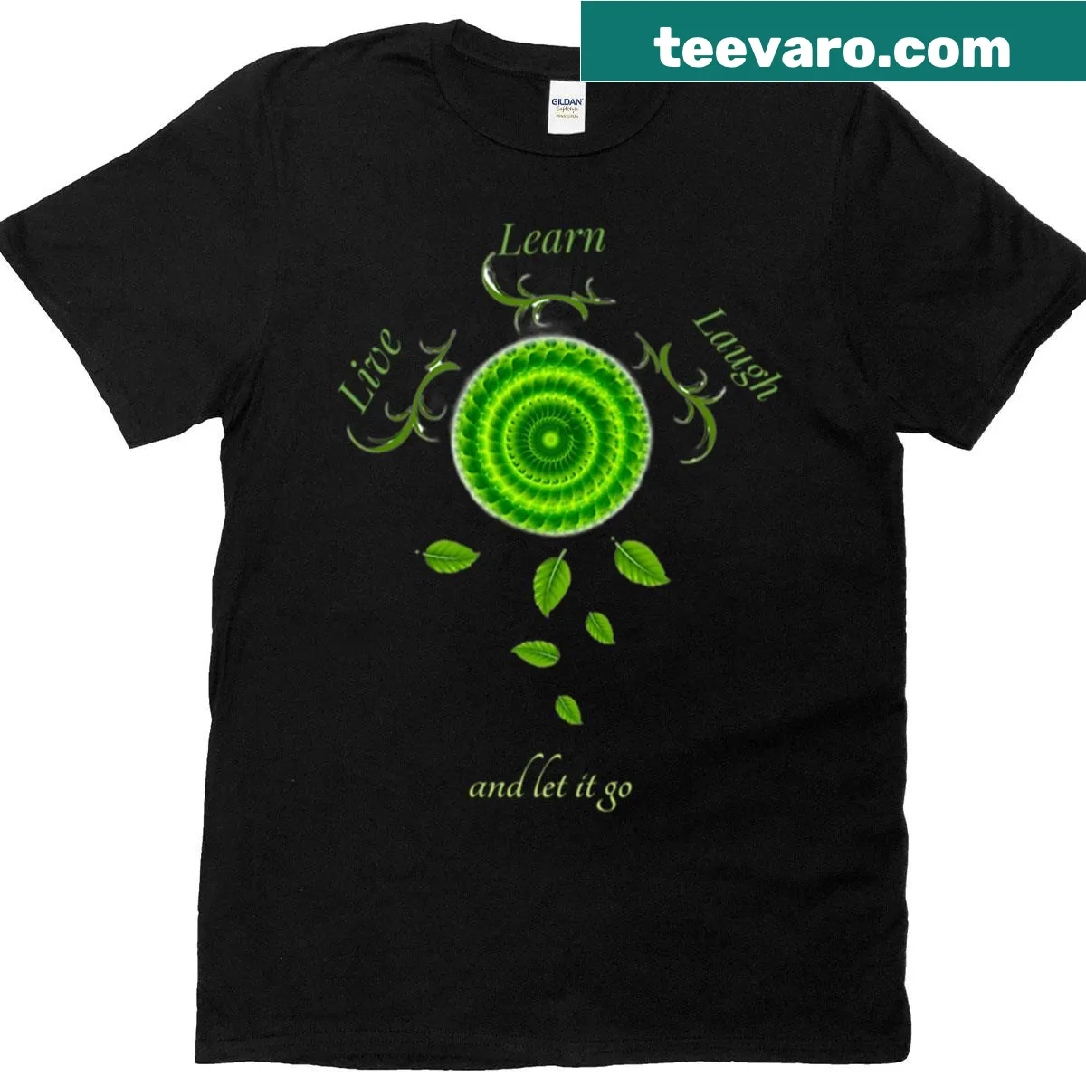Illustration depicting the cycle of life on a t-shirt — on a men's t-shirt