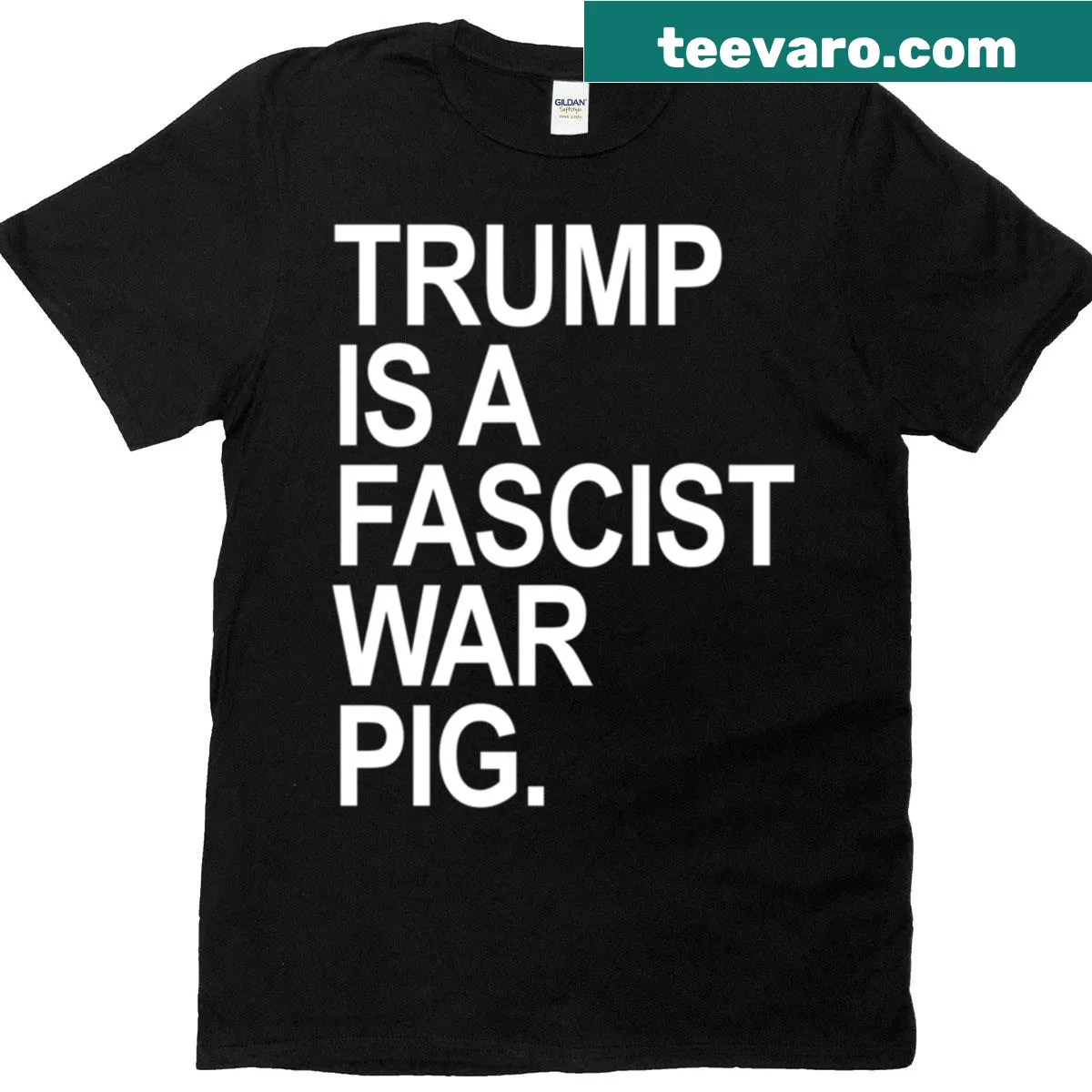 Edgy T-shirt with the phrase about Trump — on a men's t-shirt