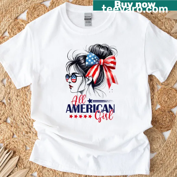 Empowering message on 'Women Girls' t-shirt