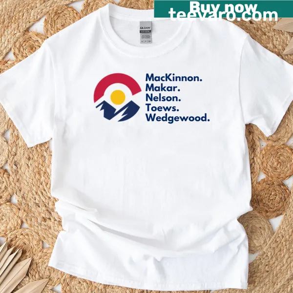 Avalanche Hockey T-shirt with bold typography for 2025 supporters