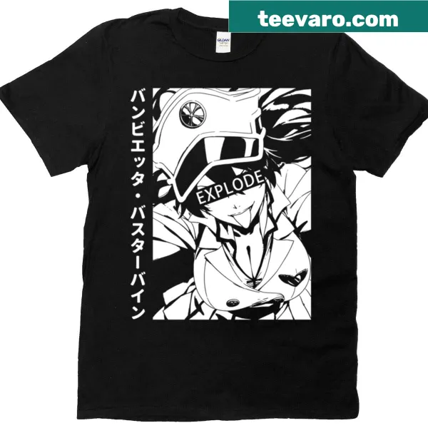 Illustrative Bambietta design on an edgy graphic t-shirt
